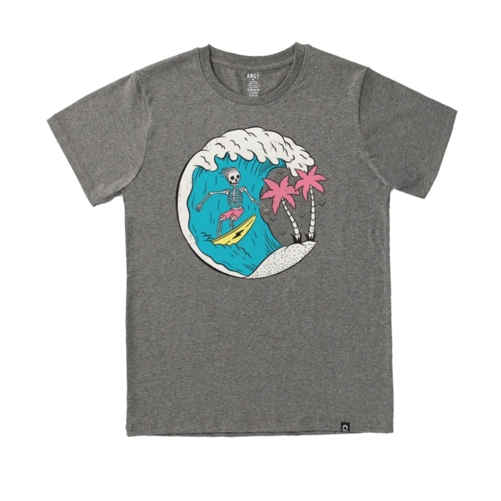 Rags skelly tee